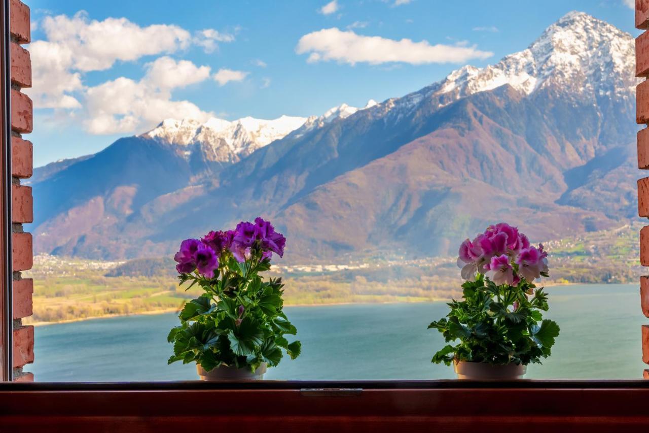 Incredibile Vista Sul Lago Di Como - Netflix E Free Wifi 게라 라리오 외부 사진